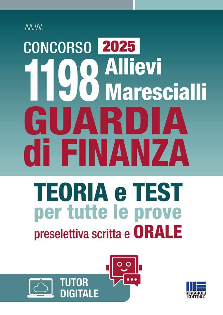 1198 allievi marescialli guardia di finanza maggioli editore